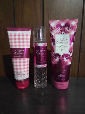 Bath & Body Works Gingham Gorgeous Trio